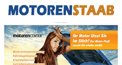 Desktop Screenshot of motorenstaab.de