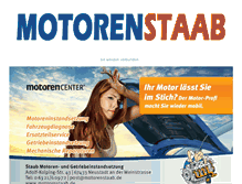 Tablet Screenshot of motorenstaab.de